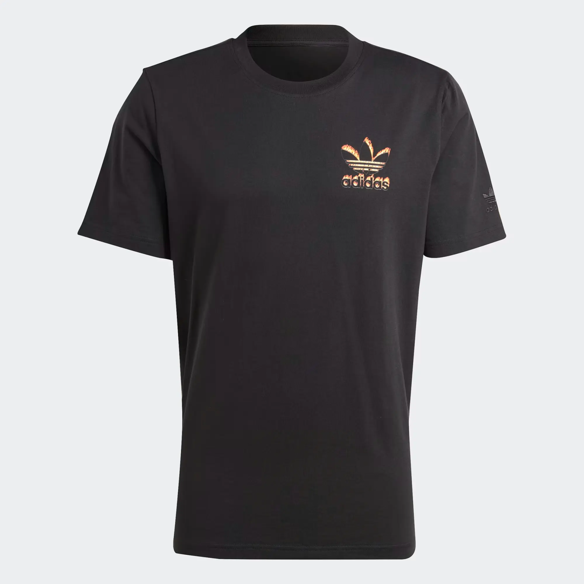 Playera Adidas Trifolio Fire Black Playera Adidas Trifolio Fire Black