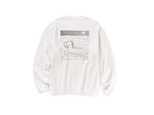 Sudadera KAWS x Uniqlo Manga larga Off White