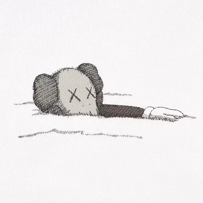 Sudadera KAWS x Uniqlo Manga larga Off White minymal sneakers 4 Sudadera KAWS x Uniqlo Manga larga Off White 3