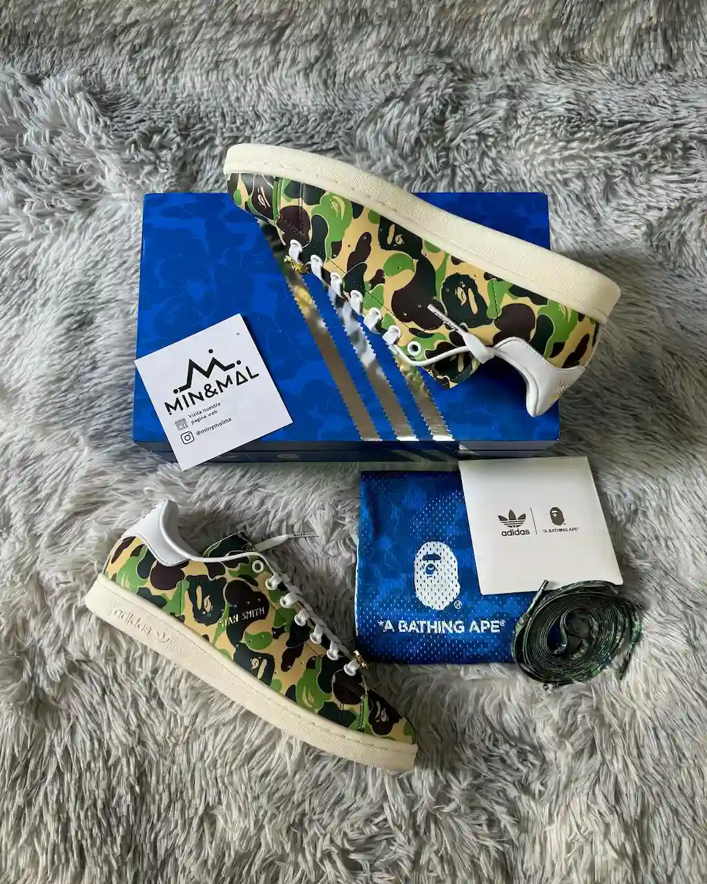 tenis adidas Stan Smith x Bape ABC Camo IG8949 minymal sneakers 6 tenis adidas Stan Smith x Bape ABC Camo IG8949 minymal sneakers 6