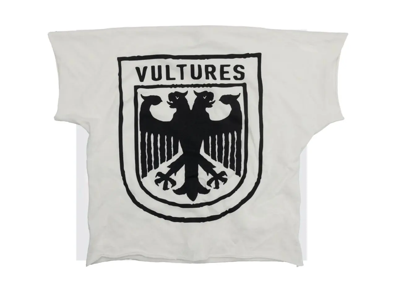 Playera Yeezy Vultures Box T White minymal sneakers 2