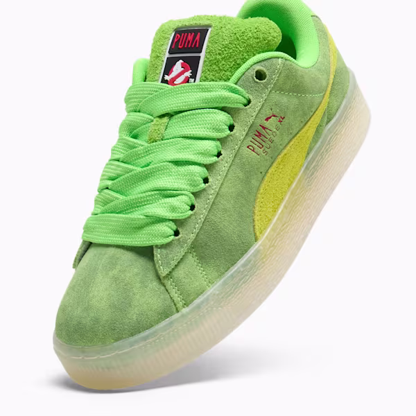 tenis Puma Suede XL Ghostbusters Slimer 399606-01 sneakers minymal 5