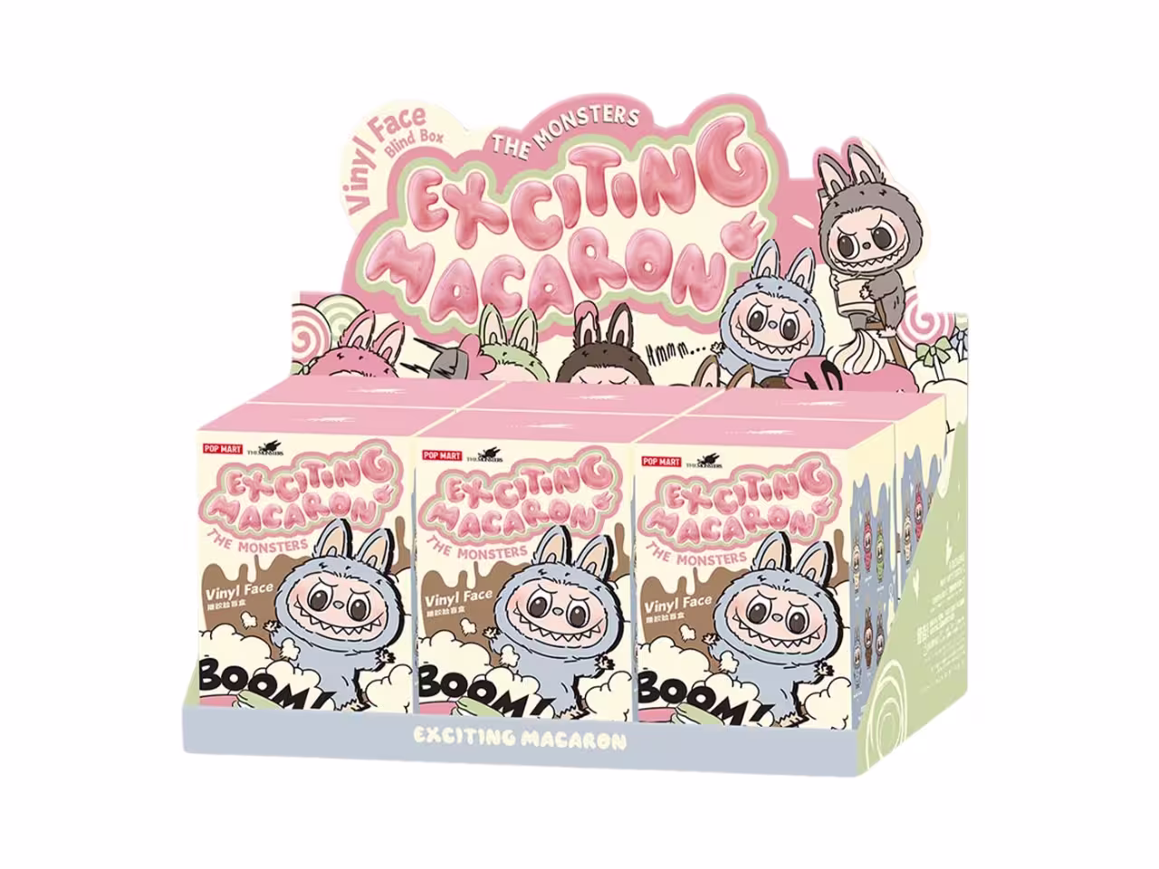 Figura THE MONSTERS Exciting Macaron (Caja Completa) Figura THE MONSTERS Exciting Macaron (Caja Completa)