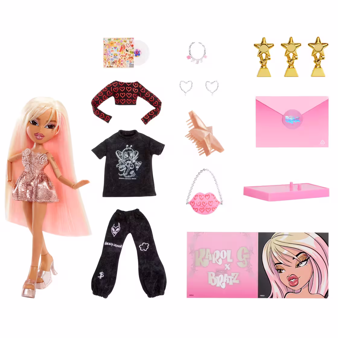 Muñeca Bratz x Karol G (Collector Doll) minymal 4 Muñeca Bratz x Karol G (Collector Doll) minymal 4
