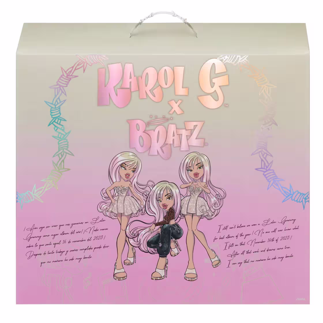 Muñeca Bratz x Karol G (Collector Doll) minymal Muñeca Bratz x Karol G (Collector Doll) minymal
