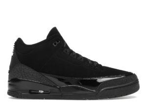 tenis Jordan 3 Retro Black Cat (2025) CT8532-001 minymal sneakers
