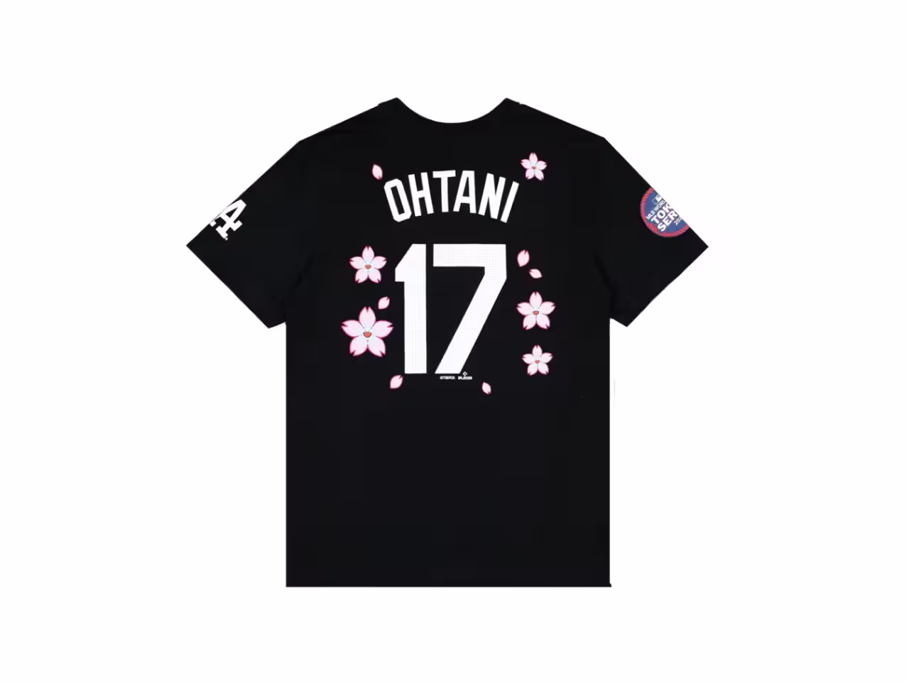 Playera Takashi Murakami x MLB Dodgers 2025 World Tour Tokyo Series Shohei Ohtani SS Black minymal Playera Takashi Murakami x MLB Dodgers 2025 World Tour Tokyo Series Shohei Ohtani SS Black minymal
