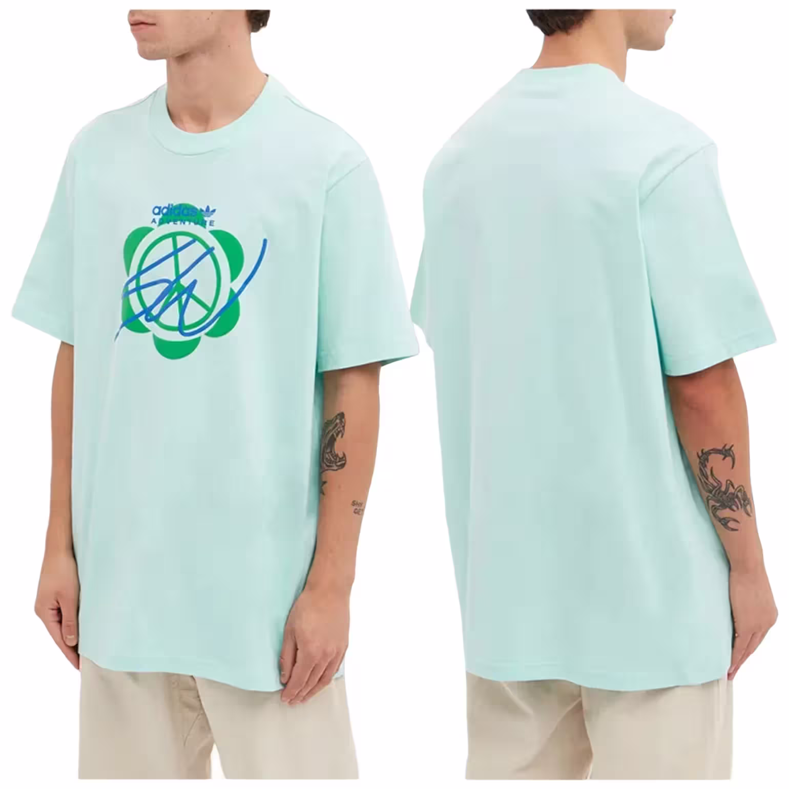 Playera adidas Sean Wotherspoon Superturf Reversible Azul minymal HI3299 Playera adidas Sean Wotherspoon Superturf Reversible Azul minymal HI3299