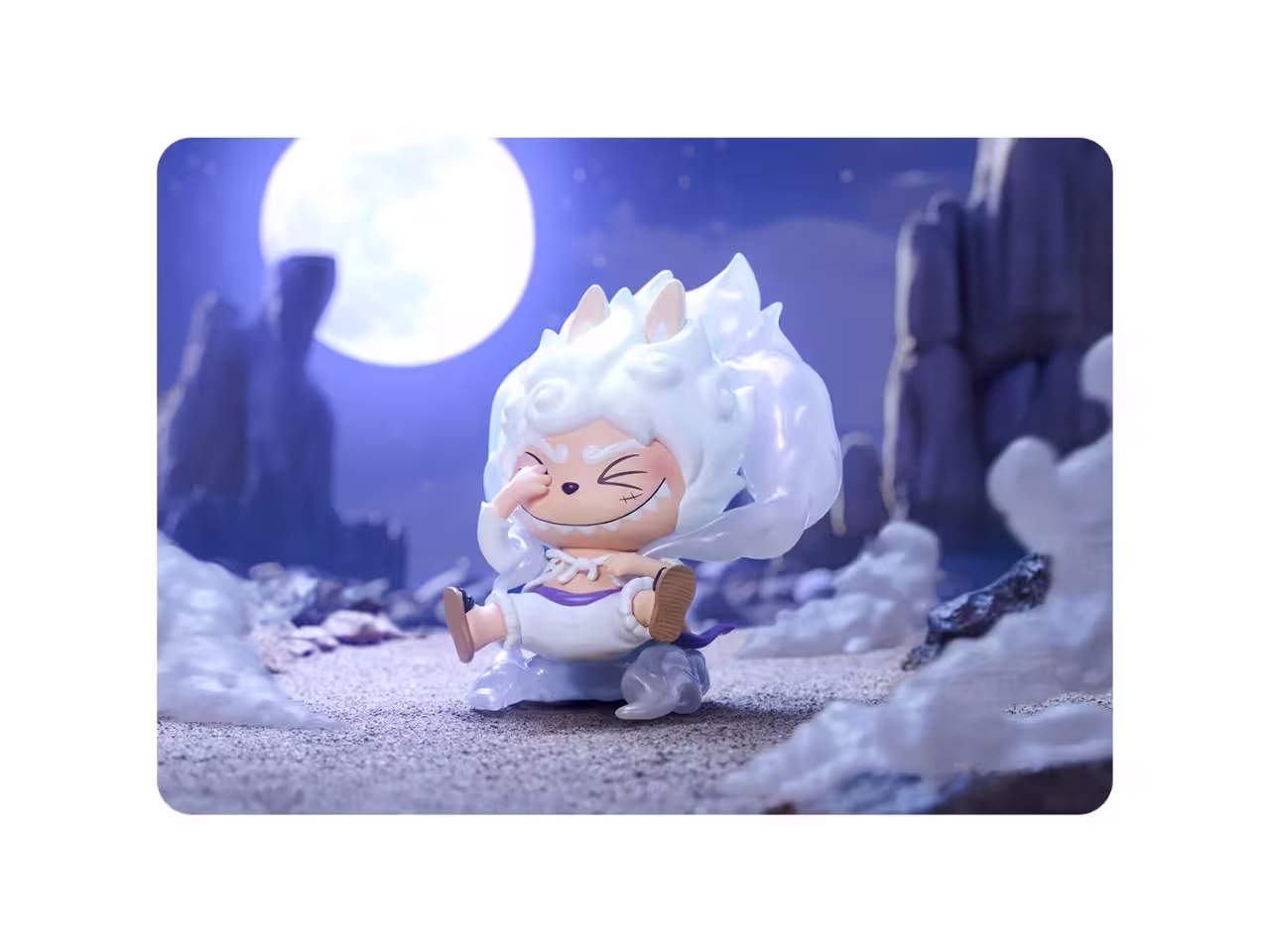 figura Pop Mart The Monsters Labubu One Piece Luffy minymal 3 figura Pop Mart The Monsters Labubu One Piece Luffy minymal 3