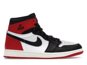 tenis Jordan 1 Retro High OG Black Toe Reimagined DZ5485-106 sneakers minymal