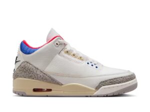 tenis Jordan 3 Retro Seoul 2.0 IB1482-100 minymal sneakers