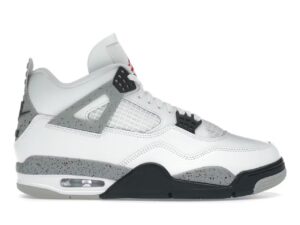 tenis Jordan 4 Retro White Cement (2025) FV5029-100 minymal sneakers