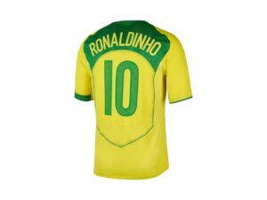 Playera de futbol Nike Brazil 2004 Ronaldinho Total 90 Reissue IF2941-731 minymal sneakers