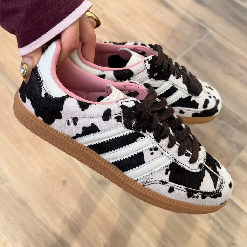 adidas Samba OG Cow Print | Foto por Sneakers Actus