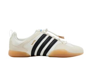 tenis adidas Ballerina Bad Bunny Off White Black Gum JQ9229 minymal sneakers