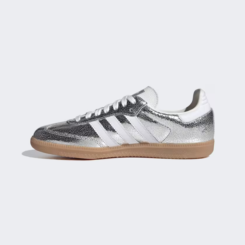 tenis para mujer adidas Samba OG Metallic Silver Cracked Leather JR0035 minymal sneakers 5 tenis para mujer adidas Samba OG Metallic Silver Cracked Leather JR0035 minymal sneakers 5